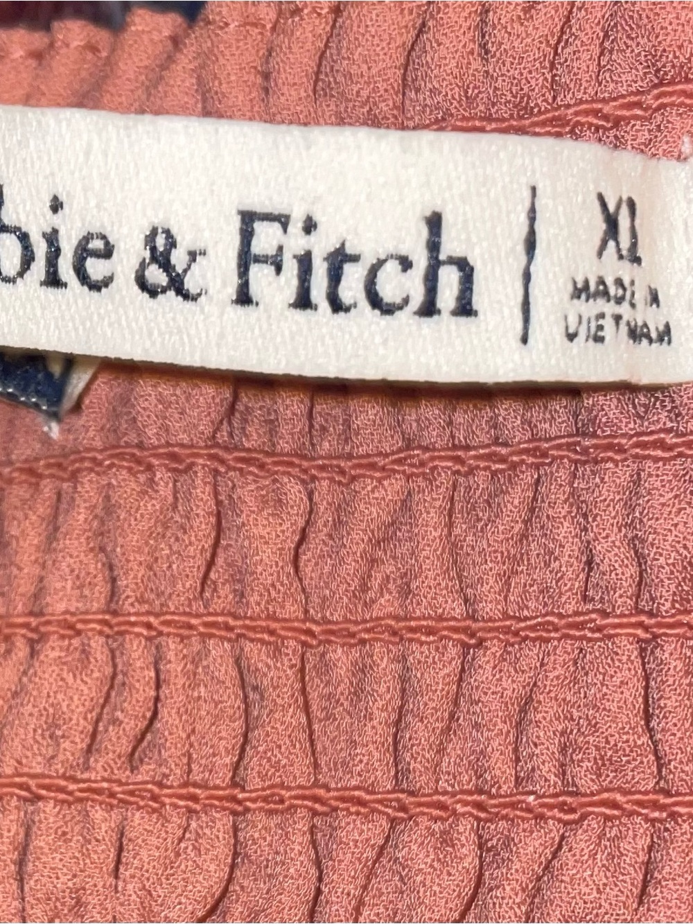 Abercrombie & Fitch Dusty Rose Dotted  Sundress, XL - Picture 2 of 8